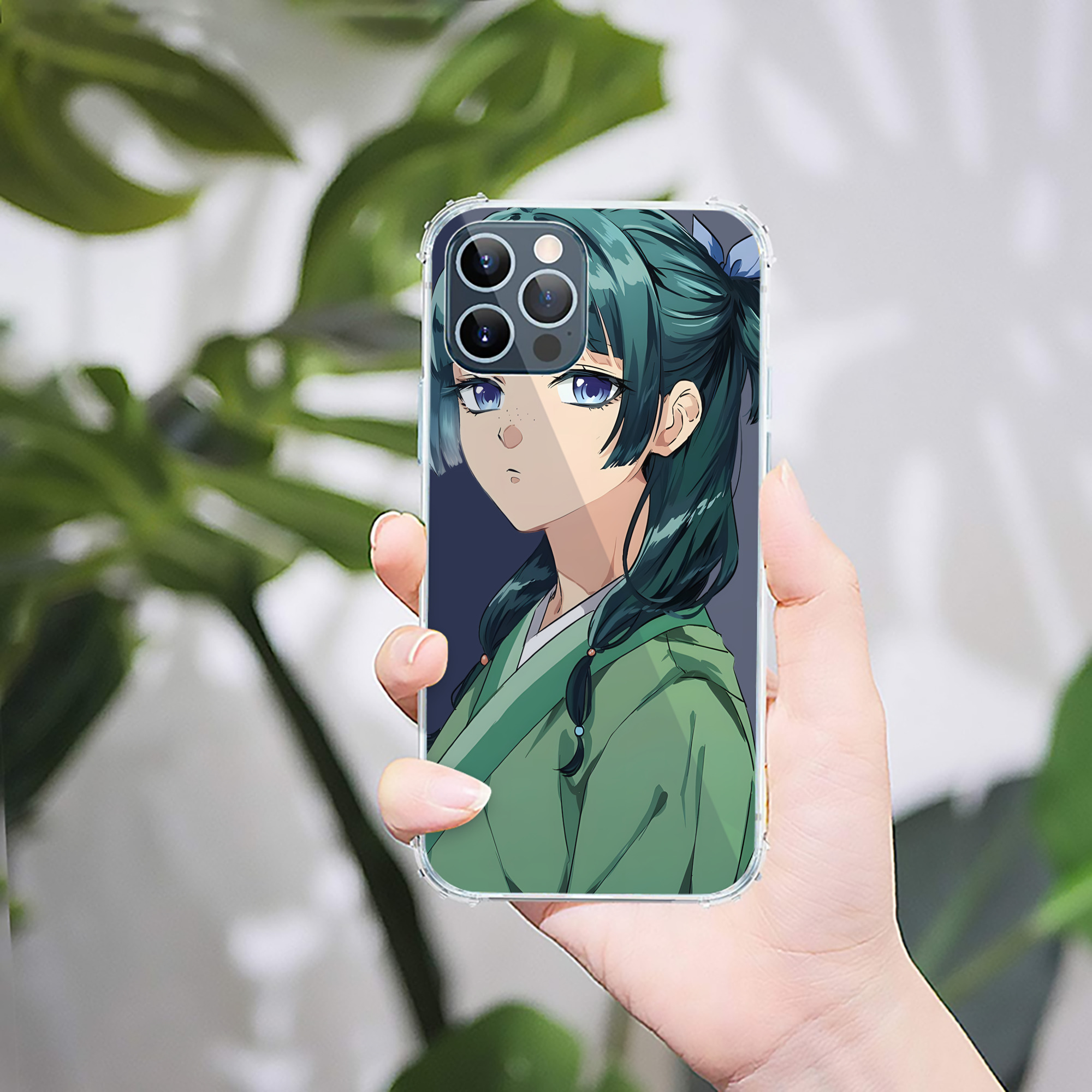 （画像用） 薬屋のひとりごと The Apothecary Diaries 【iPhone 12シリーズ対応】透明スマホケース（クリアソフトケース）